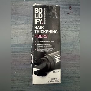 Boldify Hair Thickening Fibers Black DAMAGED BOX